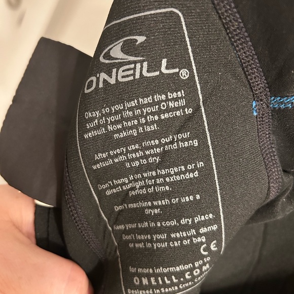O’Neill Youth Reactor-2 3/2mm Back Zip Full Wetsuit. Size 8. - Picture 15 of 15
